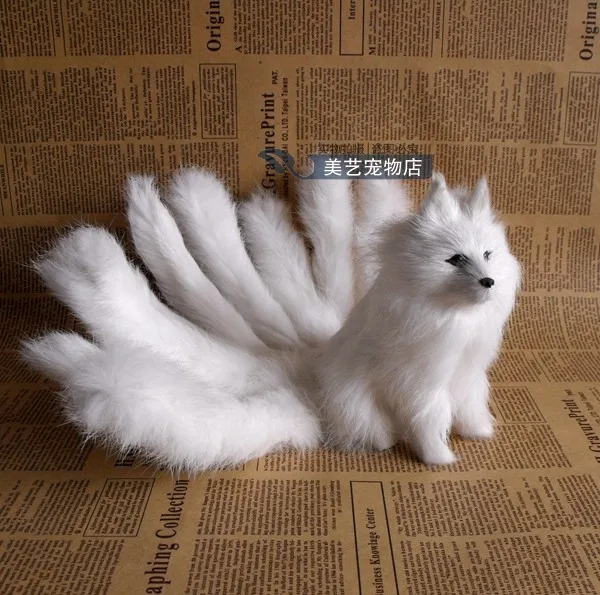 simulation fox 25x14cm toy model polyethylene&furs fox with nine tails, model home decoration props ,model gift d146
simulation fox 25x14cm toy model polyethylene&furs fox with nine tails, model home decoration props ,model gift d146