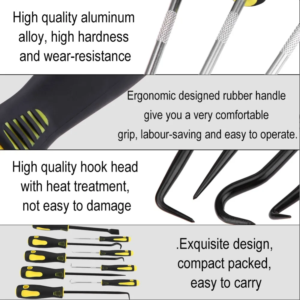 9Pcs/set Scraper Pick Hook Kit Gasket Scraper Set Gasket Scraping Hose Removal Tool Set
9Pcs/set Scraper Pick Hook Kit Gasket Scraper Set Gasket Scraping Hose Removal Tool Set