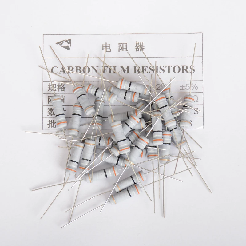 150Pcs 10-1M Ohm 2W 5% 30ValuesX5Pcs Carbon Film Resistor Assorted Kit Sample Bag
150Pcs 10-1M Ohm 2W 5% 30ValuesX5Pcs Carbon Film Resistor Assorted Kit Sample Bag