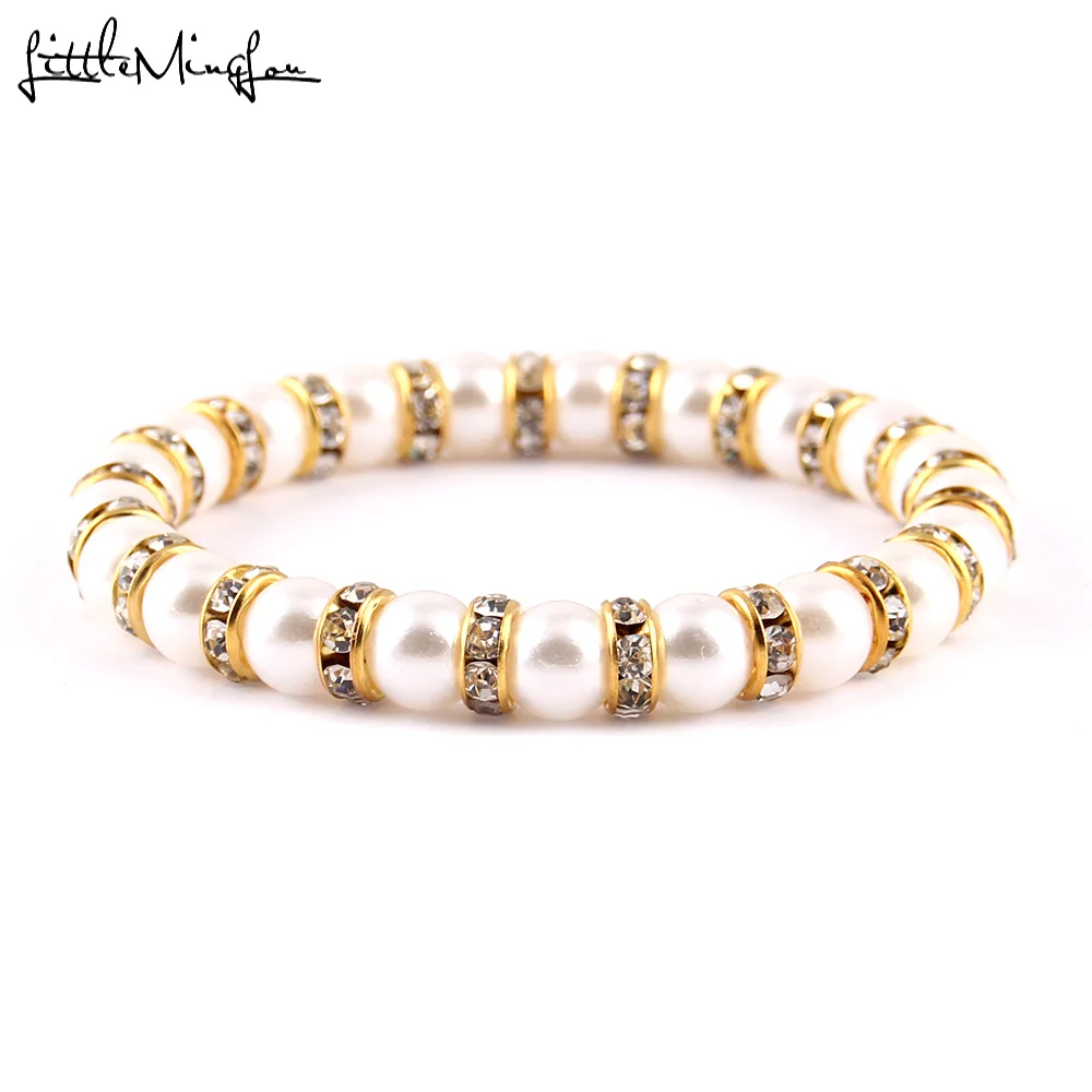 Little MingLou 12 Colors Gold Charm Crystal Cubic Zircon Simulated Pearl Bead Bracelet For Women Jewelry Wife Gift
Little MingLou 12 Colors Gold Charm Crystal Cubic Zircon Simulated Pearl Bead Bracelet For Women Jewelry Wife Gift