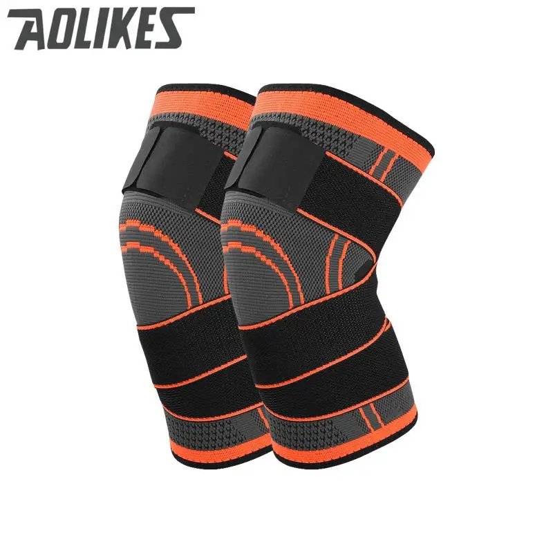 1PC Sport Fitness Compression Twining Antiskid Pro Double Bandage Exercise Knee Pads Patella Guards Gym Protector For Basketball
1PC Sport Fitness Compression Twining Antiskid Pro Double Bandage Exercise Knee Pads Patella Guards Gym Protector For Basketball