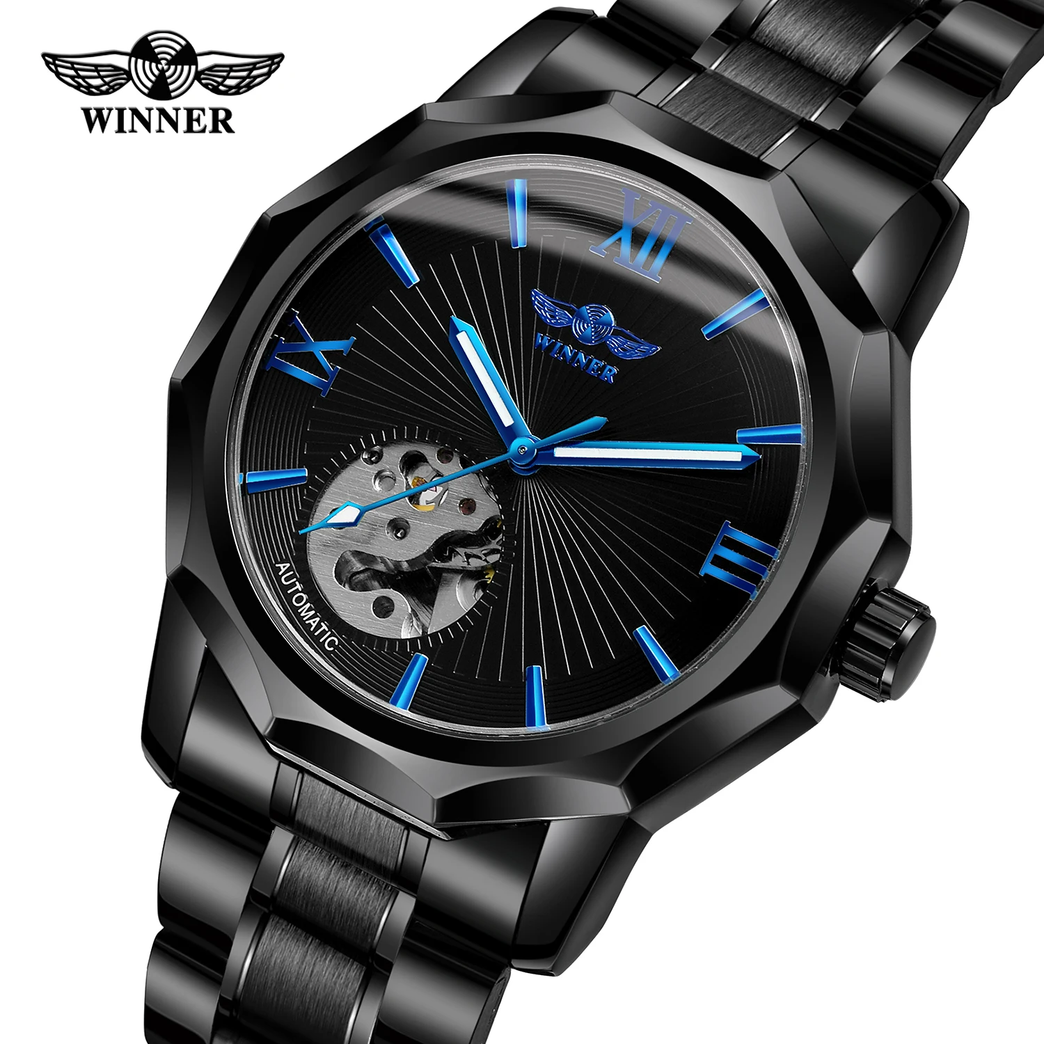 WINNER Watch 2019 New Sport Mechanical Watch Luxury Watch Mens Watches Top Brand Montre Homme Clock Men Automatic Watch
WINNER Watch 2019 New Sport Mechanical Watch Luxury Watch Mens Watches Top Brand Montre Homme Clock Men Automatic Watch