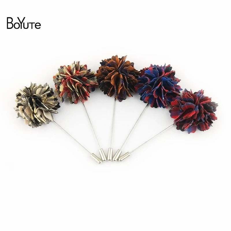 BoYuTe (5 шт./лот) высококачественные мужские булавки ручной работы из ткани с цветами на лацкан булавка для жениха Свадебная булавка 
BoYuTe (5 шт./лот) высококачественные мужские булавки ручной работы из ткани с цветами на лацкан булавка для жениха Свадебная булавка