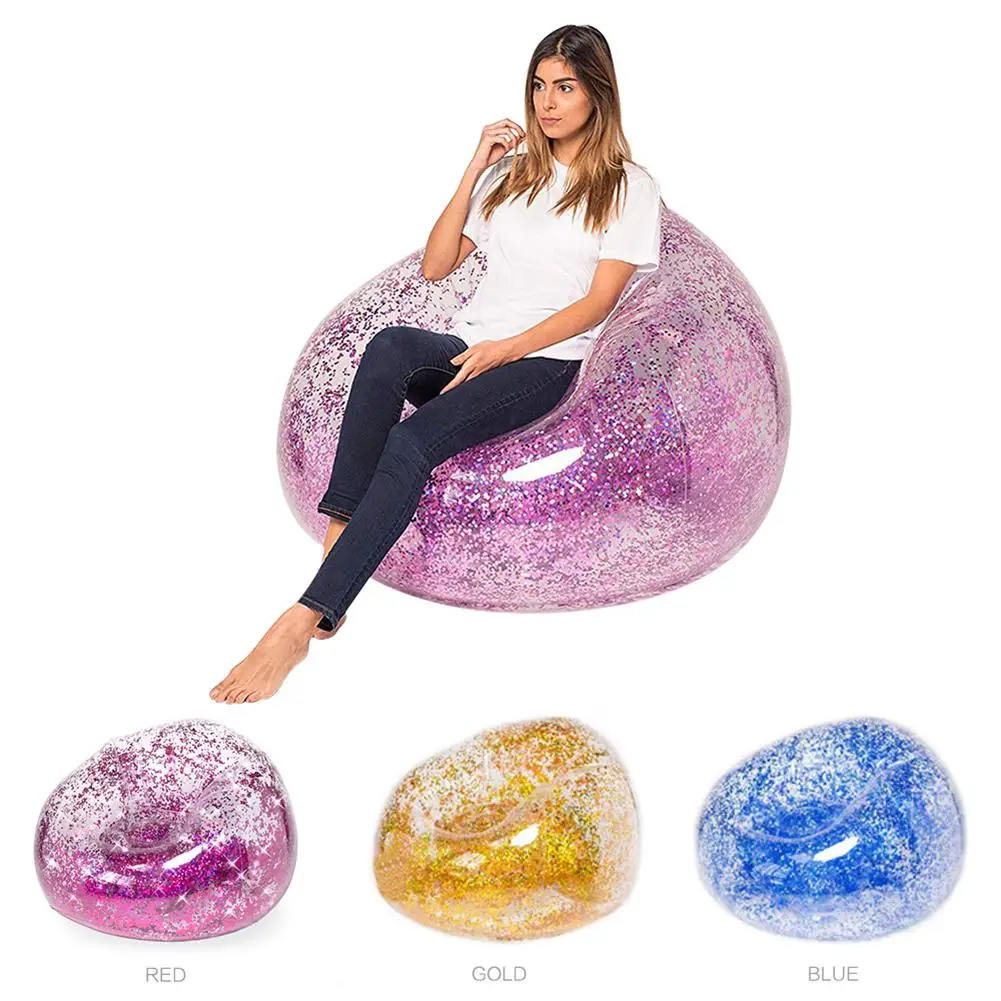 Multi-purpose sequins inflatable sofa lazy couch outdoor beach bedroom cute recliner fashion cushion sofa chair
Multi-purpose sequins inflatable sofa lazy couch outdoor beach bedroom cute recliner fashion cushion sofa chair