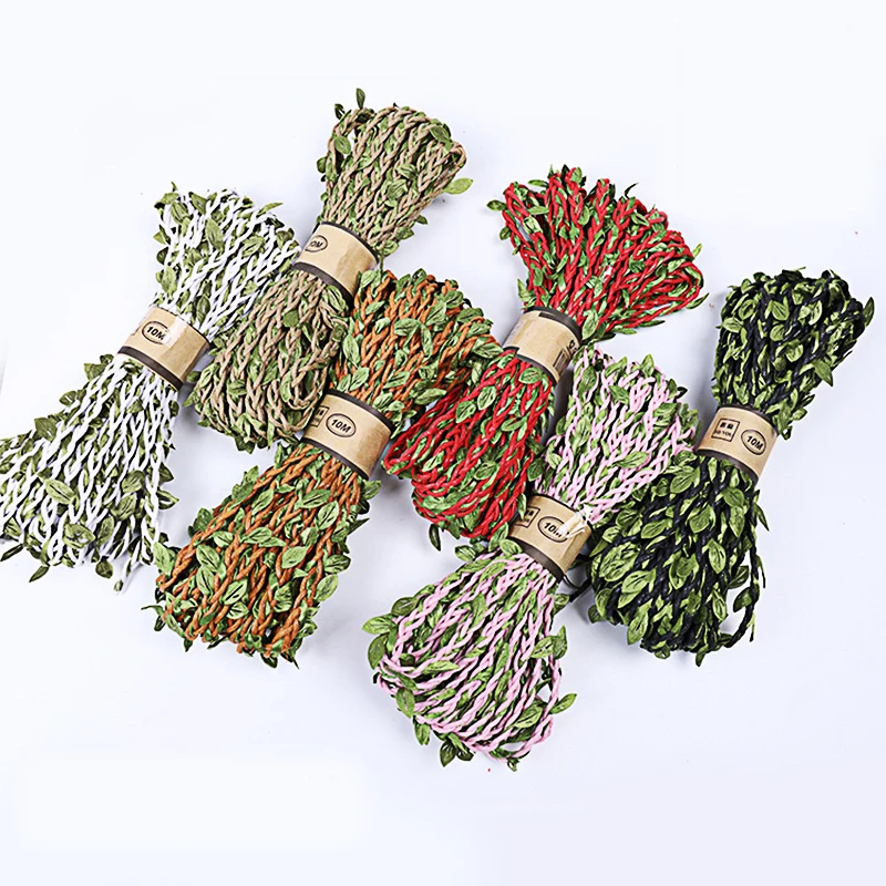 5M Hemp Rope Green Leaf jute burlap Hessian Rope ficelle jute wrapper Twine Cord Hemp jute decoration DIY for craft Gift Pack
5M Hemp Rope Green Leaf jute burlap Hessian Rope ficelle jute wrapper Twine Cord Hemp jute decoration DIY for craft Gift Pack