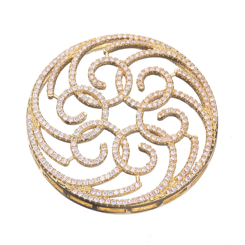 Top quality DIY jewelry findings Micro Pave CZ Crystal Big Hollow flower Connectors Pendants For Pearl jewelry Accessories
Top quality DIY jewelry findings Micro Pave CZ Crystal Big Hollow flower Connectors Pendants For Pearl jewelry Accessories