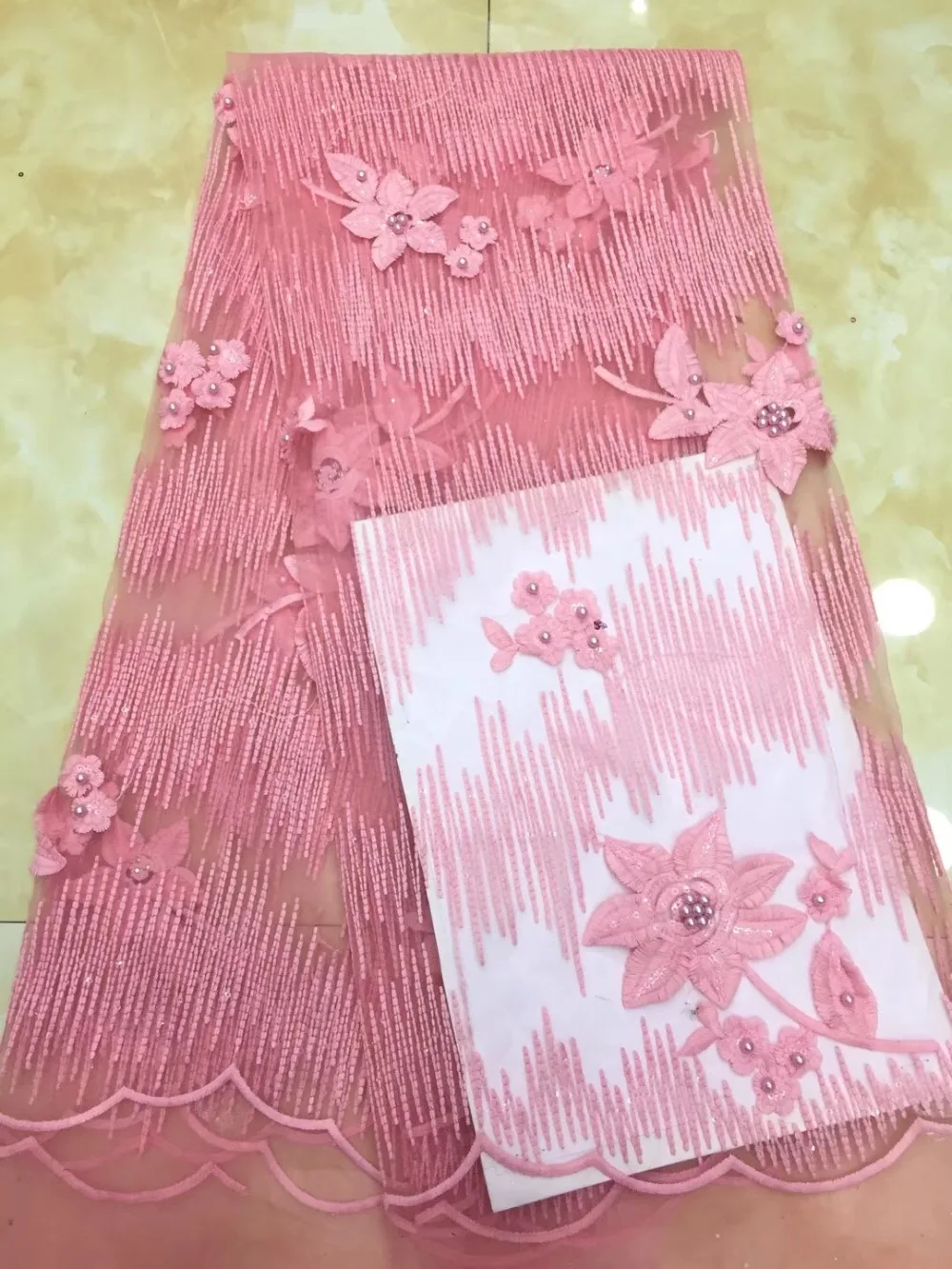 Embroidery Lace Fabrics In flower , High Quality Flower Lace Fabric For Dress, Nigeria Tulle Lace Fabric For Wedding ML7268
Embroidery Lace Fabrics In flower , High Quality Flower Lace Fabric For Dress, Nigeria Tulle Lace Fabric For Wedding ML7268