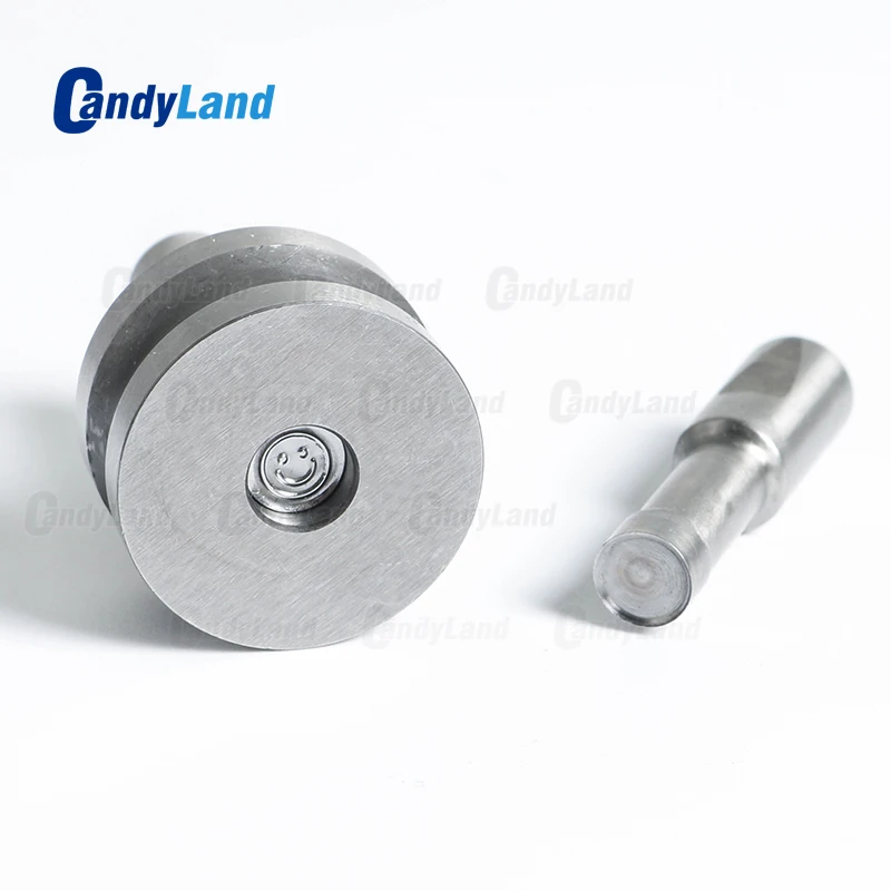 CandyLand Smile Milk Tablet Die 3D Punch Press Mold Candy Punching Die Custom Logo Calcium Tablet Punch Die For TDP5 Machine
CandyLand Smile Milk Tablet Die 3D Punch Press Mold Candy Punching Die Custom Logo Calcium Tablet Punch Die For TDP5 Machine