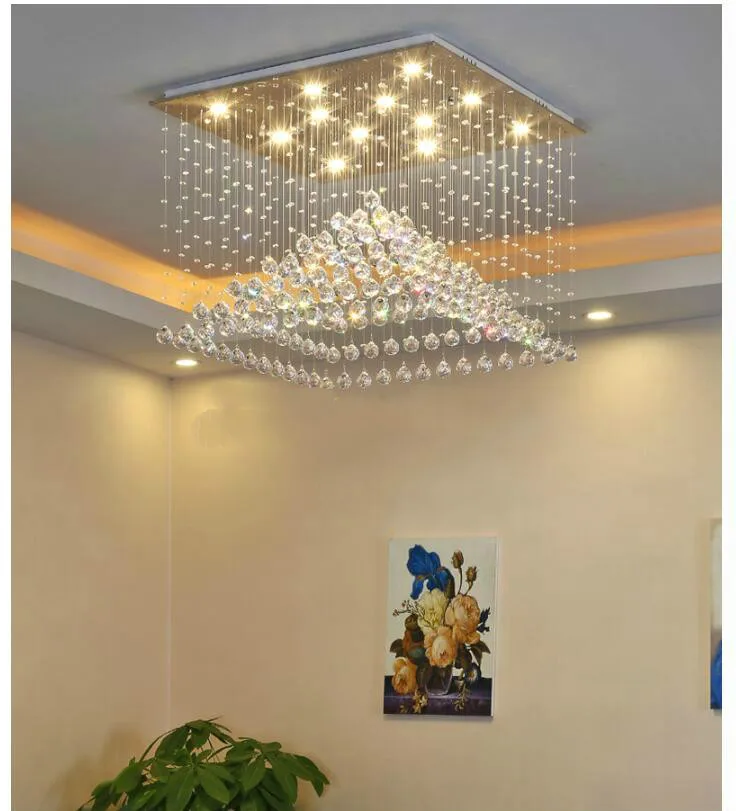 Modern Crystal Pendant Lights For Living Room luminarias para sala plafon Pendant Lamp Fixture For Bedroom AC 100% Guaranteed
Modern Crystal Pendant Lights For Living Room luminarias para sala plafon Pendant Lamp Fixture For Bedroom AC 100% Guaranteed
