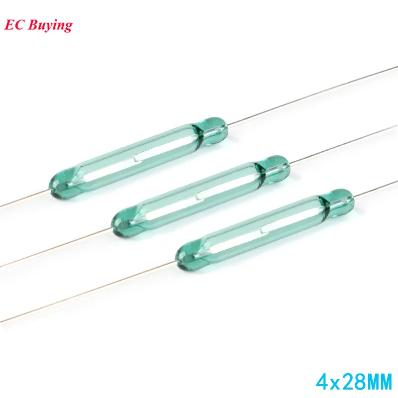 10pcs 4x28MM Reed Switch Sensor Normally Open DIY Magnetic Reed Switchs Electronic NO 4*28mm
10pcs 4x28MM Reed Switch Sensor Normally Open DIY Magnetic Reed Switchs Electronic NO 4*28mm