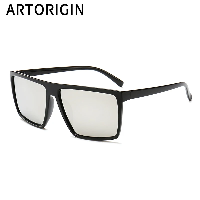 Square sunglasses men polarized uv400 high quality vintage mirror oversized sun glasses for drivers driving the car | Аксессуары для
