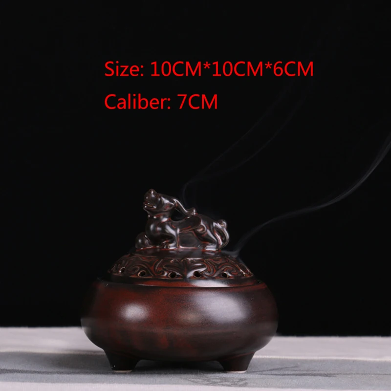 Китайский талисман shapeCeramic кадило обратный Творческий clagsical традиционные