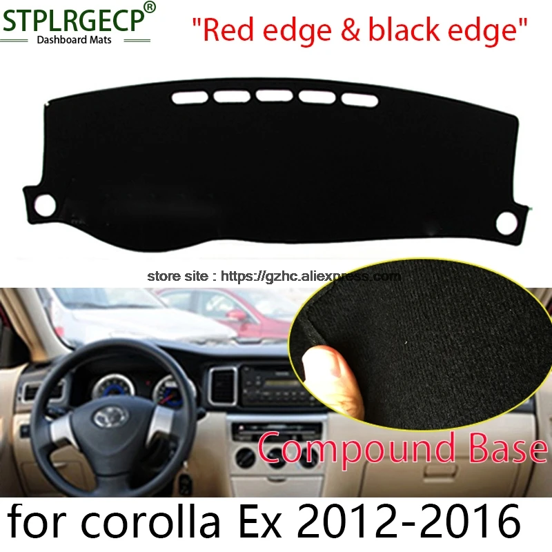 StplrgeCP для toyota corolla EX двухслойная крышка приборной панели автомобиля Избегайте освещения Pad Инструмент платформа приборная панель крышка нак...
StplrgeCP для toyota corolla EX двухслойная крышка приборной панели автомобиля Избегайте освещения Pad Инструмент платформа приборная панель крышка нак...