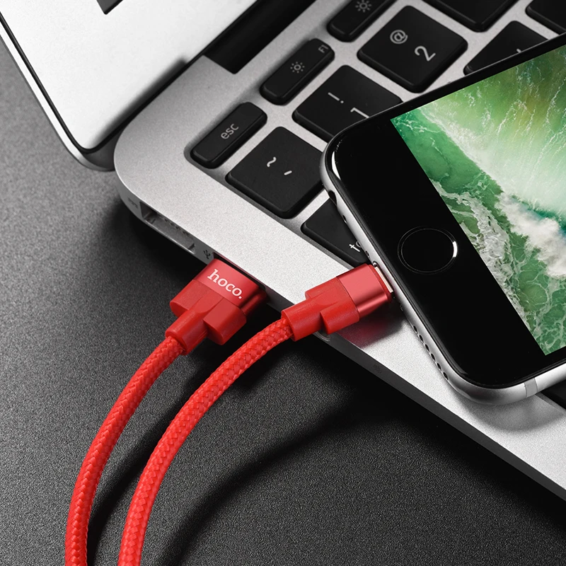hoco usb кабель для лайтнинг быстрая зарядка 2.4a шнур iPhone ipad зарядный провод айфона