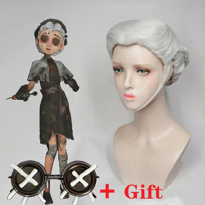 Game Identity V Cosplay Wig Doctor Emily Dyer Cosplay Wig Synthetic wig Cosplay Hair Dark Side Gray Cosplay Wig girls women hair
Game Identity V Cosplay Wig Doctor Emily Dyer Cosplay Wig Synthetic wig Cosplay Hair Dark Side Gray Cosplay Wig girls women hair