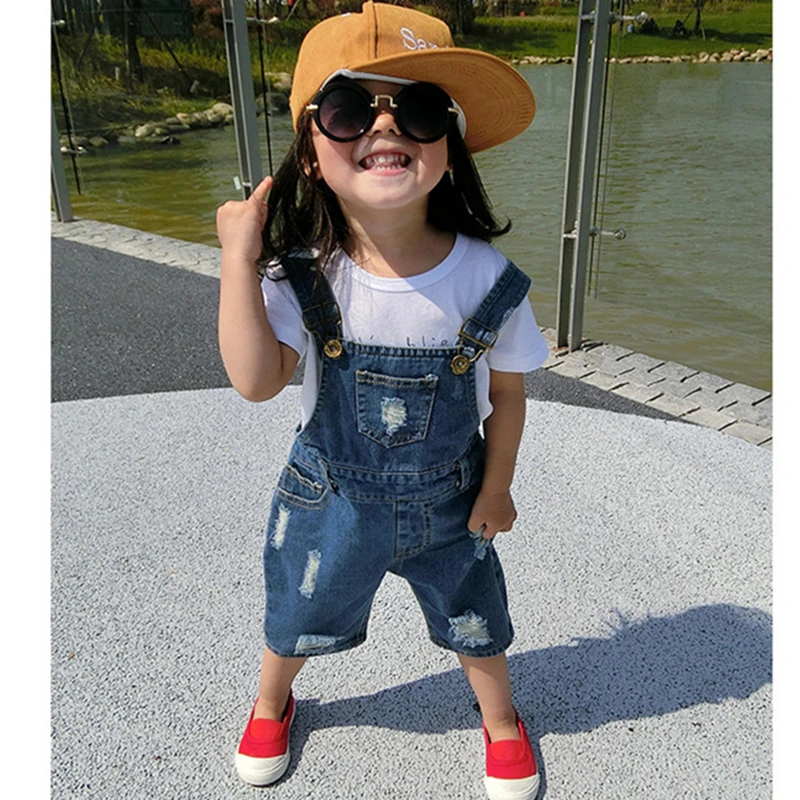 Baby Girls Boys Denim Overalls 2019 Autumn Cotton Elastic Waist Overalls for Girls Boys Holes Jumpsuit Overalls Children Ov001
Baby Girls Boys Denim Overalls 2019 Autumn Cotton Elastic Waist Overalls for Girls Boys Holes Jumpsuit Overalls Children Ov001