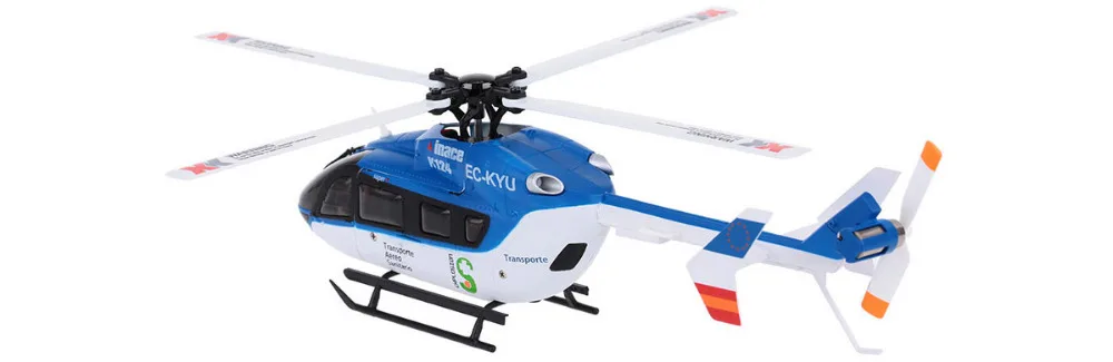 Original XK K124 EC145 6CH Brushless motor 3D 6G System RC Helicopter Compatible with FUTABA S-FHSS RTF VS Wltoys V977
Original XK K124 EC145 6CH Brushless motor 3D 6G System RC Helicopter Compatible with FUTABA S-FHSS RTF VS Wltoys V977