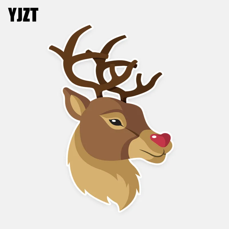 YJZT 10CM*15CM Interesting Animal Deer Cartoon Decoration PVC Decal Car Sticker 5-0682
YJZT 10CM*15CM Interesting Animal Deer Cartoon Decoration PVC Decal Car Sticker 5-0682