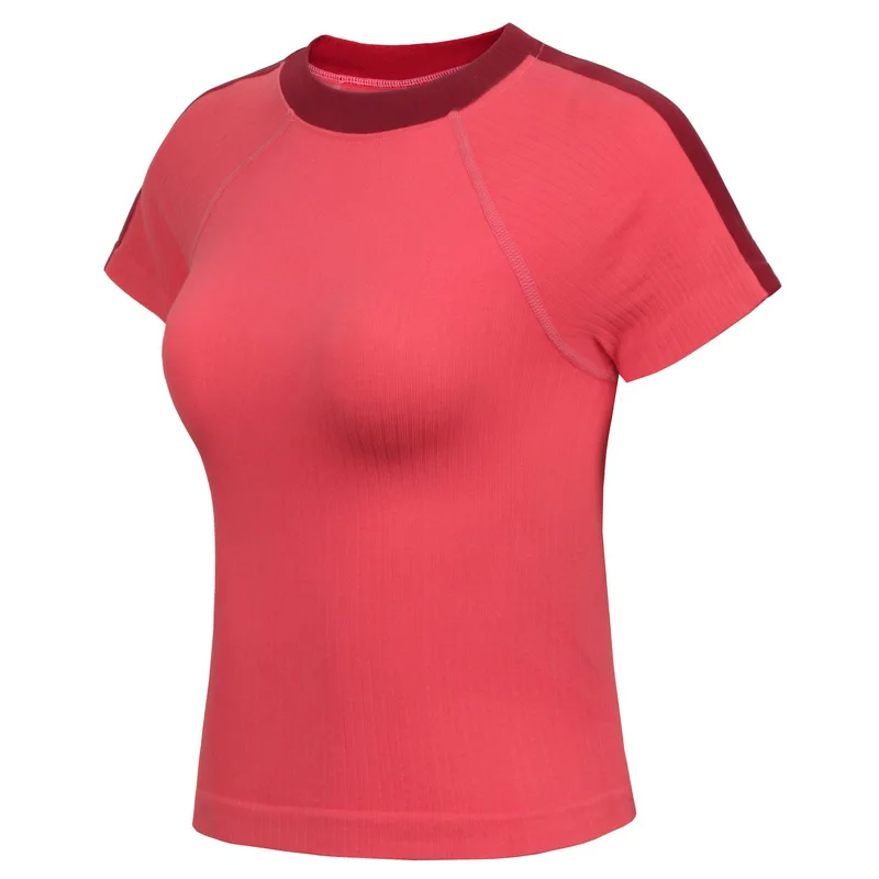 2018 Newest Slim Yoga Shirt Sports Gym Running Sportswear Short Sleeves T-Shirt Fitness Breathable Girls Vest Clothing Size M L
2018 Newest Slim Yoga Shirt Sports Gym Running Sportswear Short Sleeves T-Shirt Fitness Breathable Girls Vest Clothing Size M L