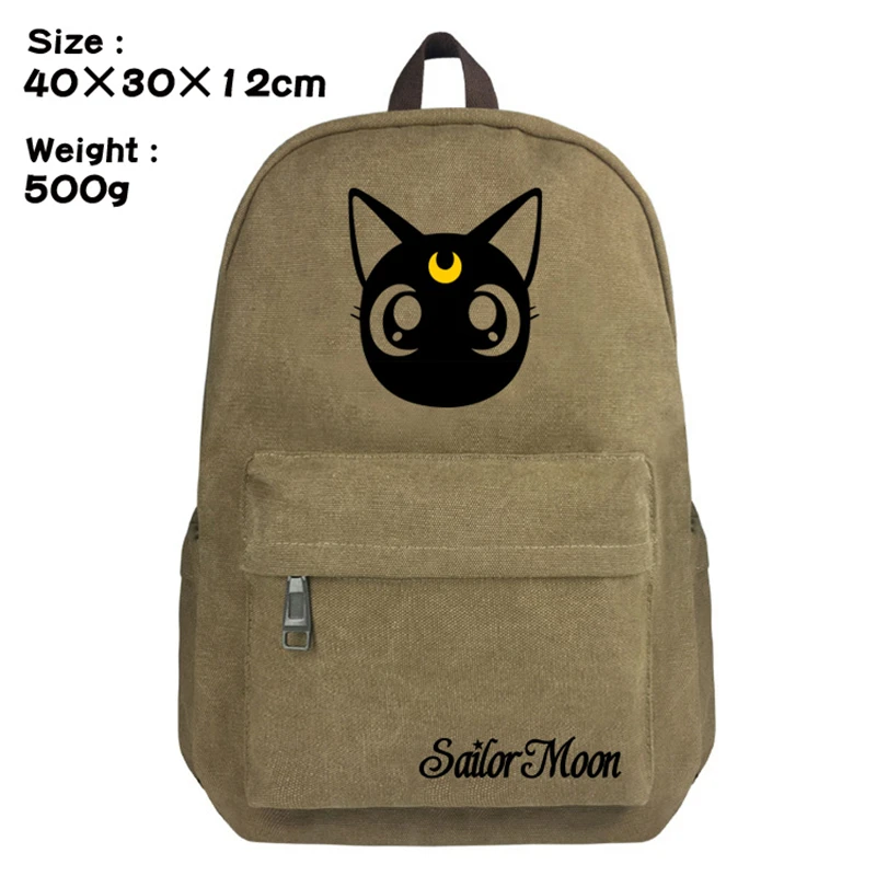 Sailor Moon Zip Canvas Backpack School Bag Shoulder Bag Packsack Laptop Bag Student Fashion Casual Book Bag Travel Bag Rucksack
Sailor Moon Zip Canvas Backpack School Bag Shoulder Bag Packsack Laptop Bag Student Fashion Casual Book Bag Travel Bag Rucksack