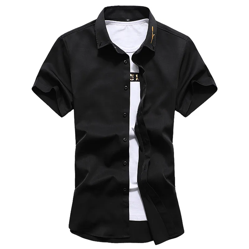 Button Down Shirts For Men 2018 Spring Summer Turn Down Collar Short Sleeves Casual Shirts Bis size Man M-4XL 5XL 6XL 7XL #2013
Button Down Shirts For Men 2018 Spring Summer Turn Down Collar Short Sleeves Casual Shirts Bis size Man M-4XL 5XL 6XL 7XL #2013