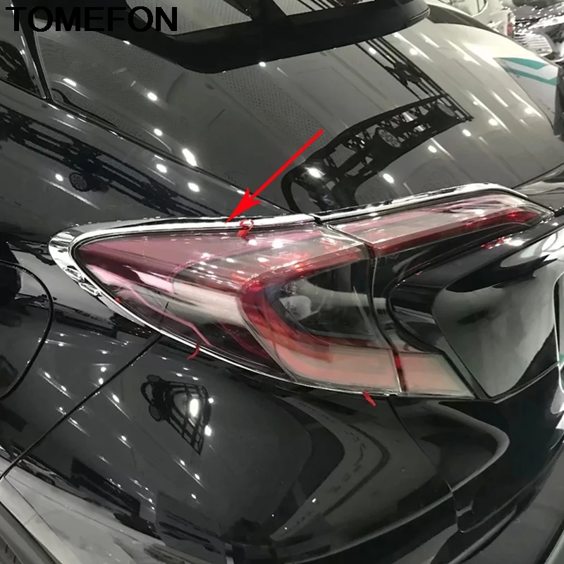 TOMEFON For Toyota C-HR CHR 2016 2017 2018 Tail Rear Light Lamp Taillight Frame Moulding Cover Trim Exterior Accessories ABS
TOMEFON For Toyota C-HR CHR 2016 2017 2018 Tail Rear Light Lamp Taillight Frame Moulding Cover Trim Exterior Accessories ABS