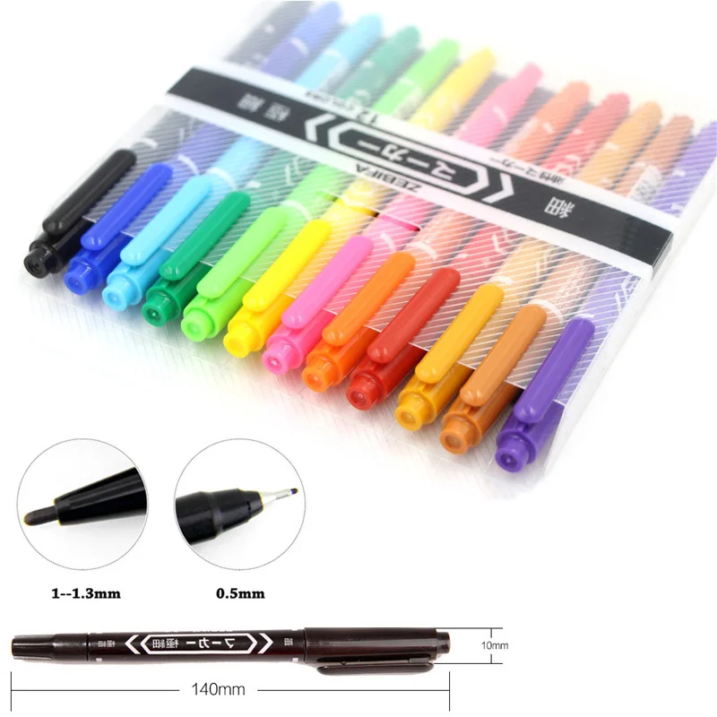12pcs Colored Dual Head Oil Based Paint Markers Waterproof Quick Dry Pens for DIY Scrapbook Album CD Drawing Decor Stationery
12pcs Colored Dual Head Oil Based Paint Markers Waterproof Quick Dry Pens for DIY Scrapbook Album CD Drawing Decor Stationery