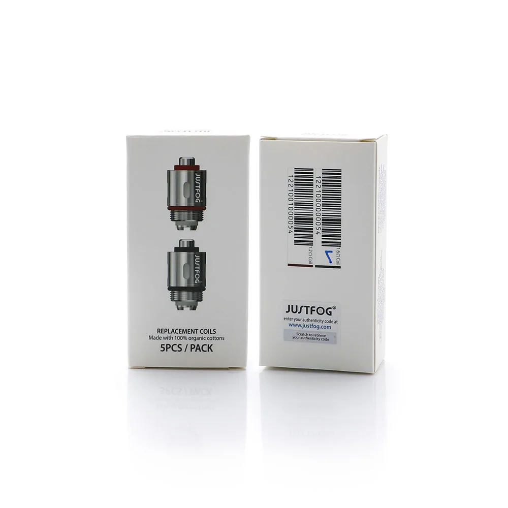 Original 5pcs-pack JUSTFOG Q16 Replacement Coil 1.2ohm& 1.6ohm Mouth& Lung Inhalation Coil Stable Vapor Chasing
Original 5pcs-pack JUSTFOG Q16 Replacement Coil 1.2ohm& 1.6ohm Mouth& Lung Inhalation Coil Stable Vapor Chasing