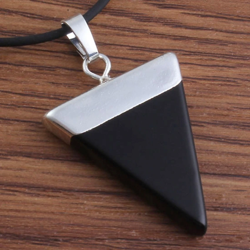 Trendy-beads Simple Style Silver Plated Black Agates Stone Geometric Shape Pendant Fashion Jewelry
Trendy-beads Simple Style Silver Plated Black Agates Stone Geometric Shape Pendant Fashion Jewelry