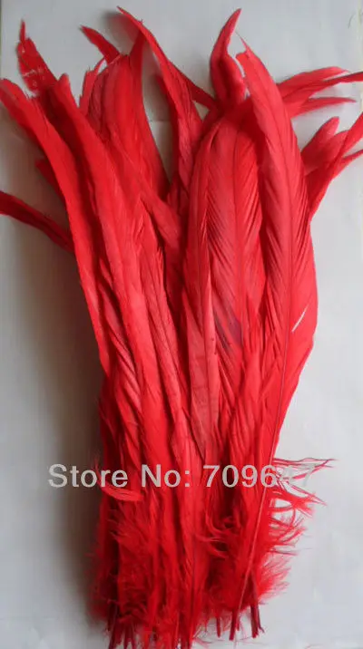 50Pcs/Lot Rooster Tail Coque Feathers 12-14" Long Red Colour Hair Extension Feathers,Red Feathers,Feathers Natural
50Pcs/Lot Rooster Tail Coque Feathers 12-14" Long Red Colour Hair Extension Feathers,Red Feathers,Feathers Natural