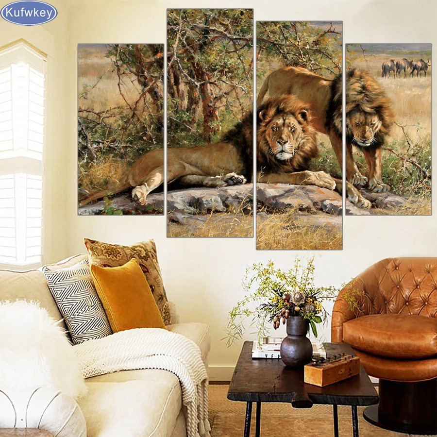 4 pcs/set,Diamond Embroidery,Two Lion Painting,5D,Diamond Painting,Cross Stitch,3D,Diamond Mosaic,Decoration,Christmas gifts
4 pcs/set,Diamond Embroidery,Two Lion Painting,5D,Diamond Painting,Cross Stitch,3D,Diamond Mosaic,Decoration,Christmas gifts