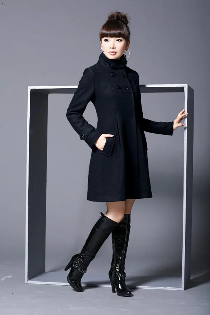 2016 during the spring and autumn winter dress coat long big yards of women's cloth coat of cultivate one's morality
2016 during the spring and autumn winter dress coat long big yards of women's cloth coat of cultivate one's morality