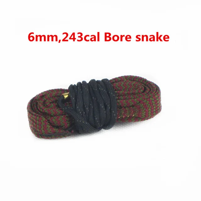 Горячие продажи Carabina Де 6 мм Диаметр Snake Очистки мм. 243 кал Boresnake Пистолет Винтовка