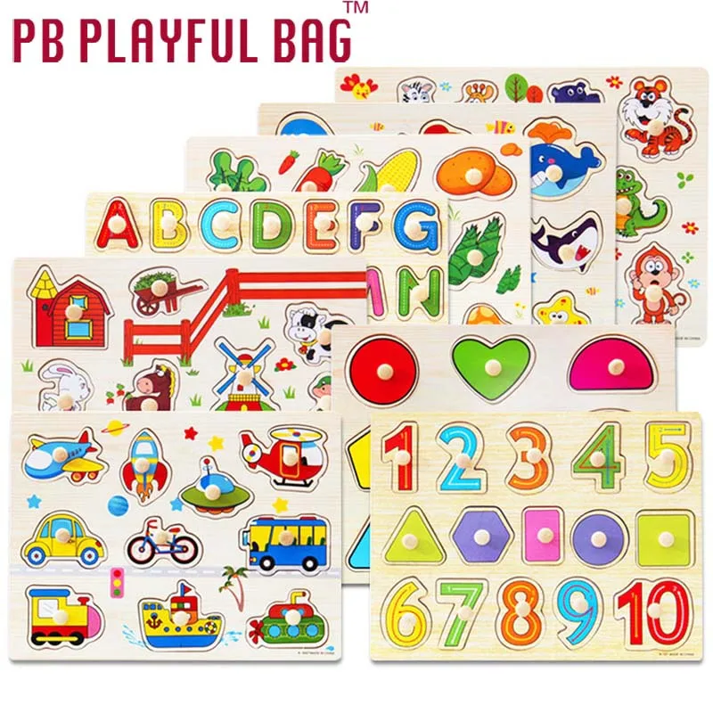 pb playful bag Animal alphanumeric hand in jigsaw puzzle 1-3-4 years old baby intelligence Yi wooden toys Christmas gift
pb playful bag Animal alphanumeric hand in jigsaw puzzle 1-3-4 years old baby intelligence Yi wooden toys Christmas gift