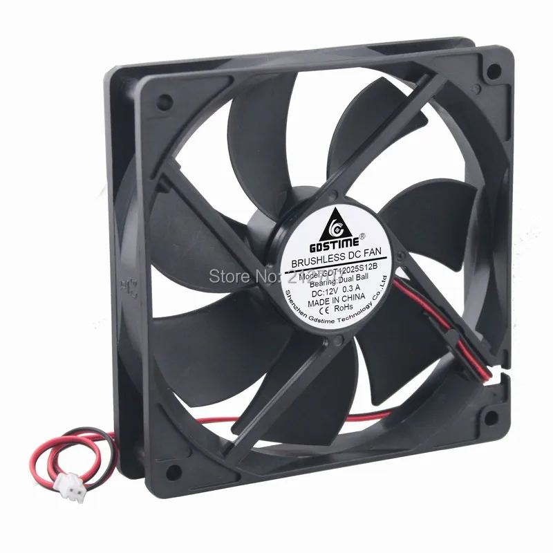 10 шт. Gdstime 120x120x25 мм шарикоподшипник 12025 120 мм 12 см 12 В 2 контакта Радиатор Вентилятор охлаждения постоянного тока
10 шт. Gdstime 120x120x25 мм шарикоподшипник 12025 120 мм 12 см 12 В 2 контакта Радиатор Вентилятор охлаждения постоянного тока