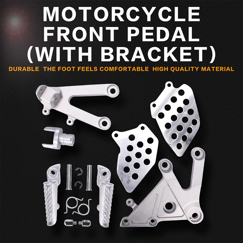 Aluminium Alloy Front Footrests Bracket Kit Foot Rests Assembly For Honda CBR600 F5 2002 2003 2004 2005 2006 CBR600RR 02-06 Part
Aluminium Alloy Front Footrests Bracket Kit Foot Rests Assembly For Honda CBR600 F5 2002 2003 2004 2005 2006 CBR600RR 02-06 Part