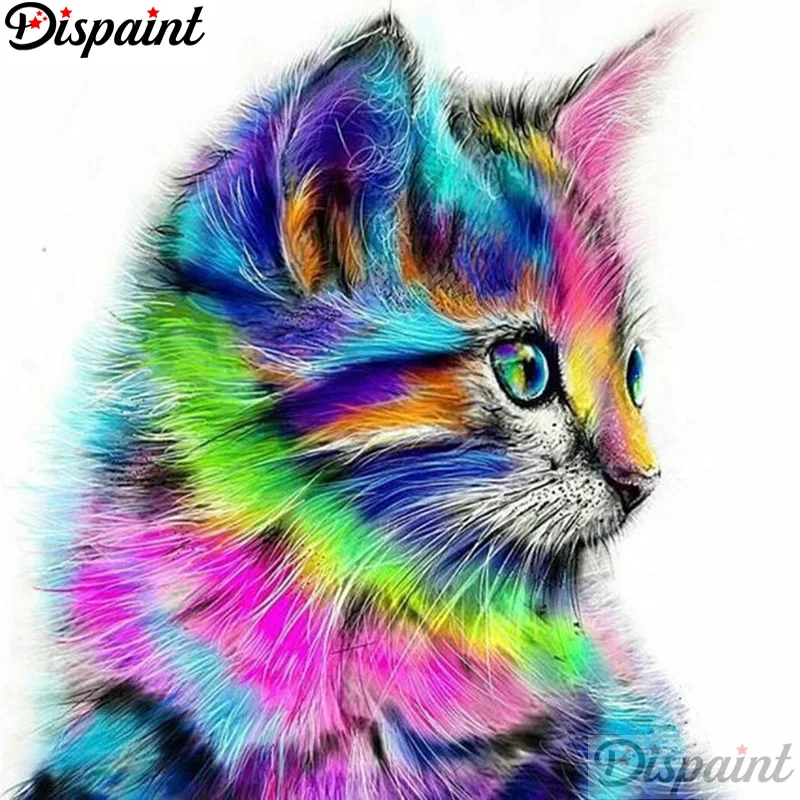 Dispaint Full Square/Round Drill 5D DIY Diamond Painting "Colored cat scenery" 3D Embroidery Cross Stitch 5D Home Decor A11244
Dispaint Full Square/Round Drill 5D DIY Diamond Painting "Colored cat scenery" 3D Embroidery Cross Stitch 5D Home Decor A11244