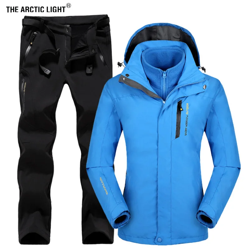 TRVLWEGO Women Outdoor Skiing Jacket Suits Hiking Camping Sports Fleece Winter Windbreaker Thermal Pants Sets
TRVLWEGO Women Outdoor Skiing Jacket Suits Hiking Camping Sports Fleece Winter Windbreaker Thermal Pants Sets
