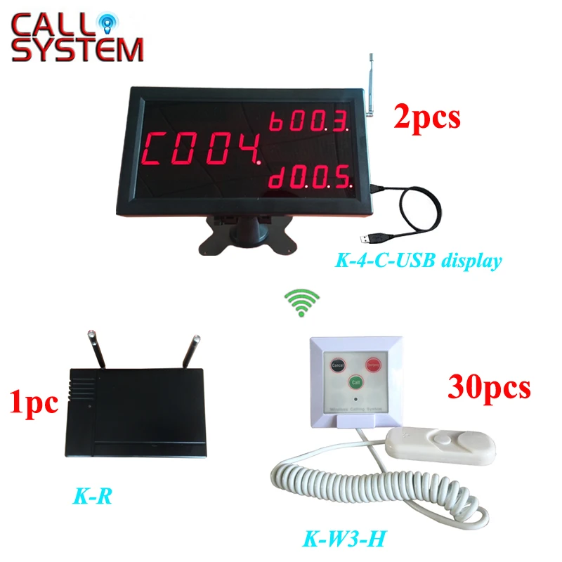 2pcs monitor 30pcs buzzer 1 signal repeater nurse paging Hospital wireless calling system
2pcs monitor 30pcs buzzer 1 signal repeater nurse paging Hospital wireless calling system
