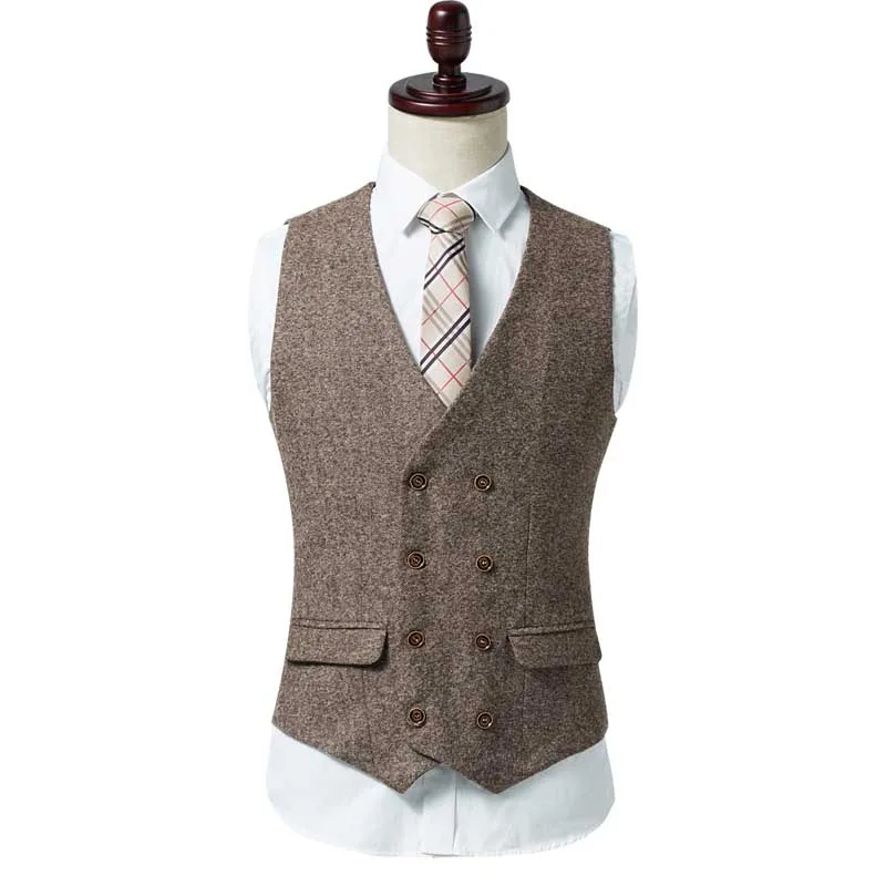 Spring Autumn Men Casual Suit Vest Double Breasted England Retro Waistcoat Office Wedding Vest Vintage Sleeveless Jacket Clothes
Spring Autumn Men Casual Suit Vest Double Breasted England Retro Waistcoat Office Wedding Vest Vintage Sleeveless Jacket Clothes