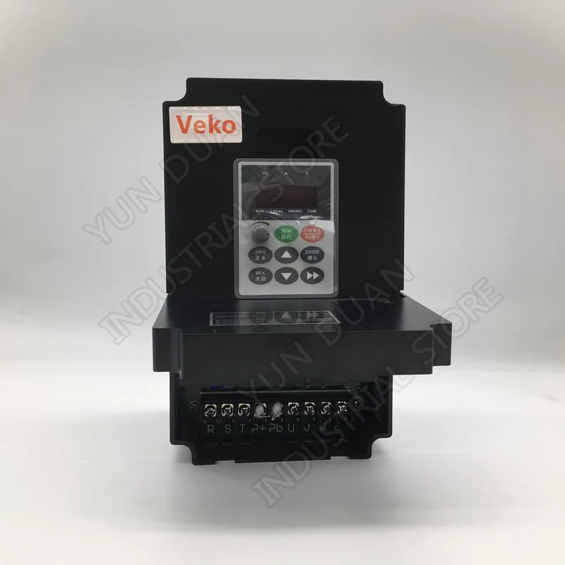 Vector inverter 5.5KW VFD 380V 13A 3Phase 3PH input 3phase output PID Universal Frequency Converter CE For CNC Router Air Blower
Vector inverter 5.5KW VFD 380V 13A 3Phase 3PH input 3phase output PID Universal Frequency Converter CE For CNC Router Air Blower