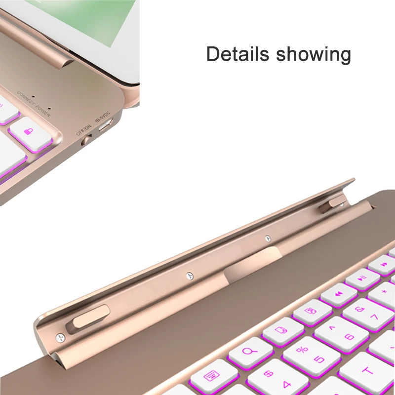 Loufu универсальный чехол для iPad 9 7 Клавиатура 2017 2018 Новый профессиональная