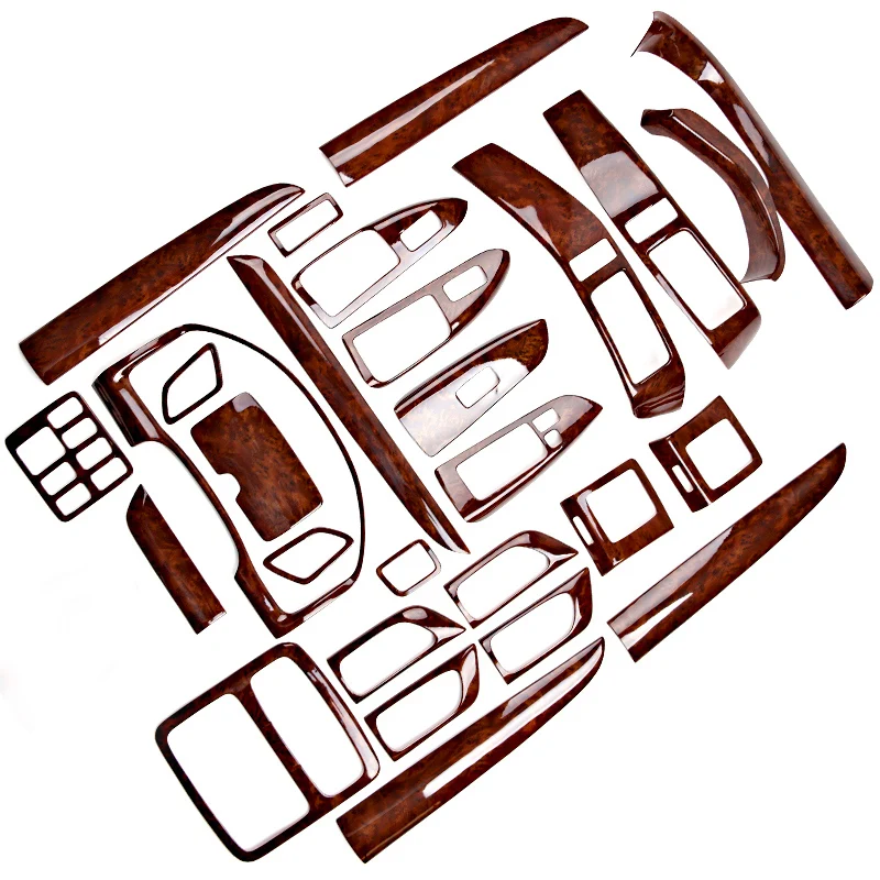 Luxury ABS Rose Wood Chrome For Toyota Prado FJ120 2003-2009 Car Interior Cover Trim Frame Decoration Car Styling
Luxury ABS Rose Wood Chrome For Toyota Prado FJ120 2003-2009 Car Interior Cover Trim Frame Decoration Car Styling