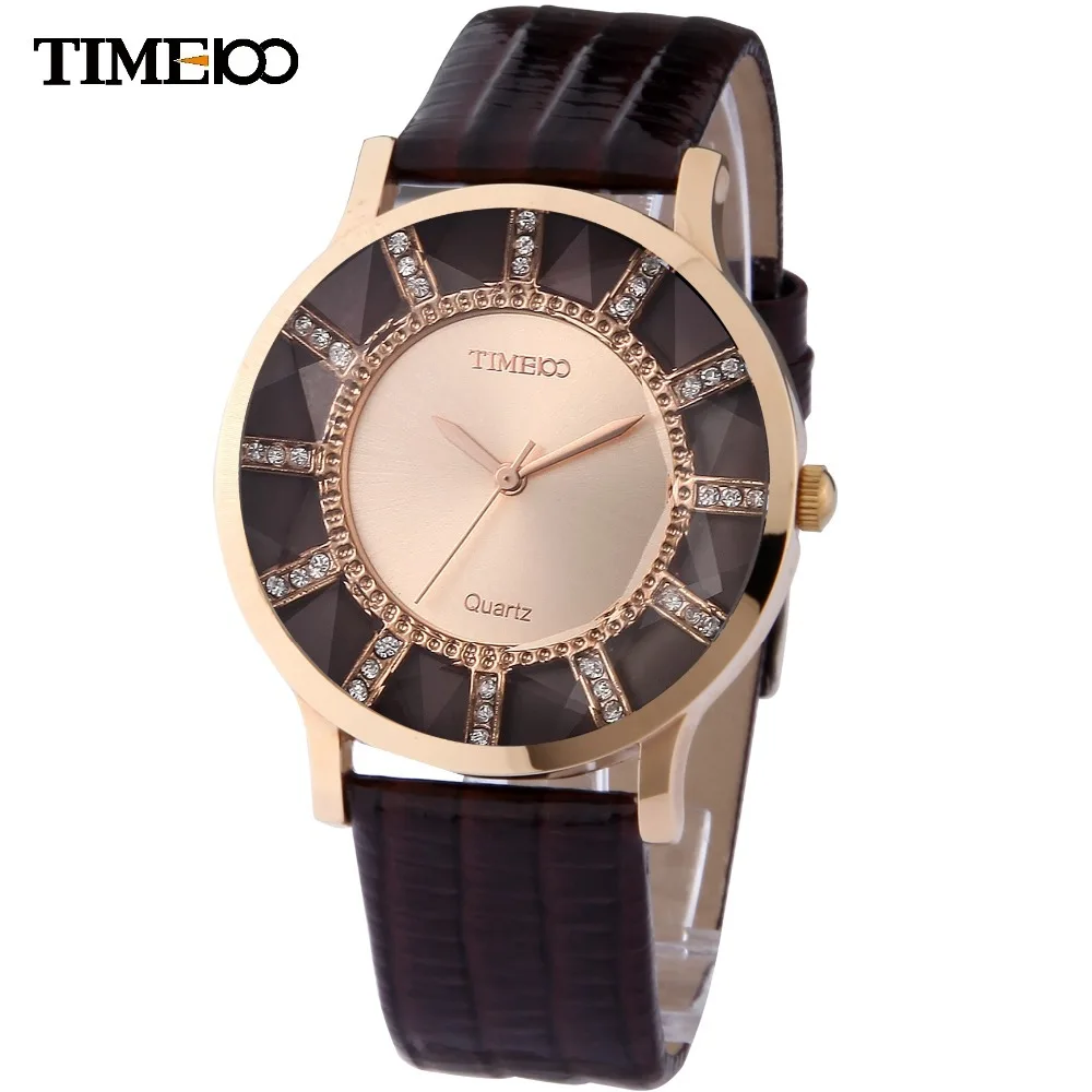 Luxury Brand TIME100 Leather Causal Watch Analog Display Women Dress Watch Fashion Quartz Watch Lady Wristwatch relogio feminino
Luxury Brand TIME100 Leather Causal Watch Analog Display Women Dress Watch Fashion Quartz Watch Lady Wristwatch relogio feminino