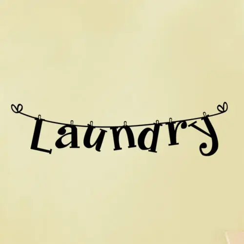 Laundry Room Cleaning Washing Wall Sticker Home Decor Popular Vinyl Removable Decals Washhouse
Laundry Room Cleaning Washing Wall Sticker Home Decor Popular Vinyl Removable Decals Washhouse