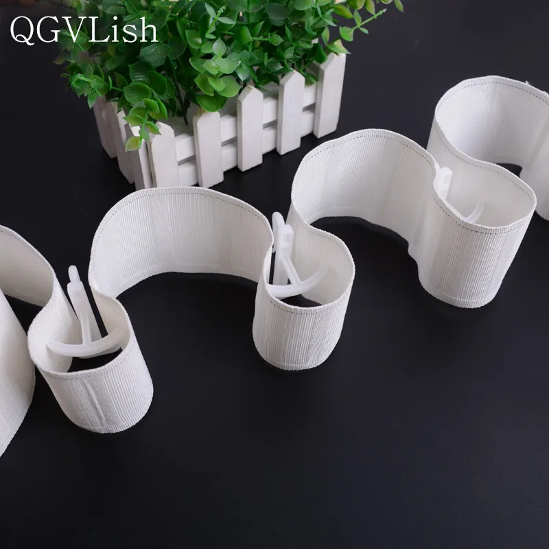QGVLish Plastic White 7cm Curtain Hanging Hooks Tie Ring For Poles Curtain Accessories Fitted Pleated Sheer DIY Tape Hooks Decor
QGVLish Plastic White 7cm Curtain Hanging Hooks Tie Ring For Poles Curtain Accessories Fitted Pleated Sheer DIY Tape Hooks Decor