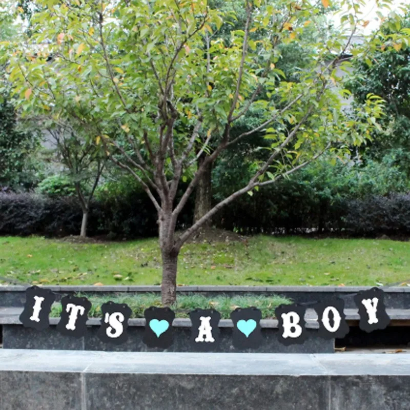 1 Set New Handmade IT IS A BOY Wedding Bunting Banner Photo Booth Props Birthday Party Decoration Prop
1 Set New Handmade IT IS A BOY Wedding Bunting Banner Photo Booth Props Birthday Party Decoration Prop