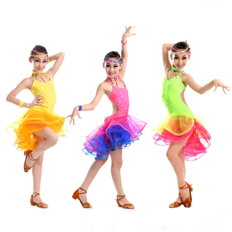 latin dance dress for girls costumes kids clothes ballroom competition dresses fashion leotard sequined cha-cha modern salsa
latin dance dress for girls costumes kids clothes ballroom competition dresses fashion leotard sequined cha-cha modern salsa