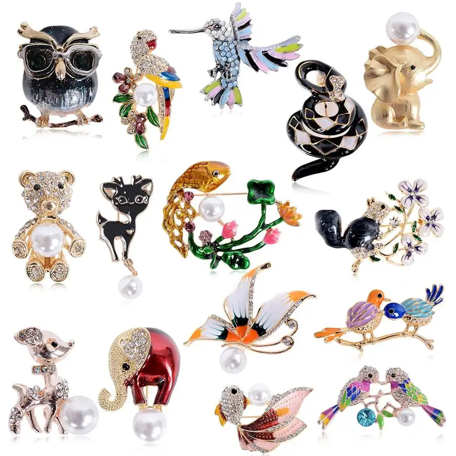 Retro Metal Owl Brooch enamel lapel pin Cute Cartoon Bear pins and brooches Jewelry Accessories Banquet Badges Scarf Pin Gifts
Retro Metal Owl Brooch enamel lapel pin Cute Cartoon Bear pins and brooches Jewelry Accessories Banquet Badges Scarf Pin Gifts