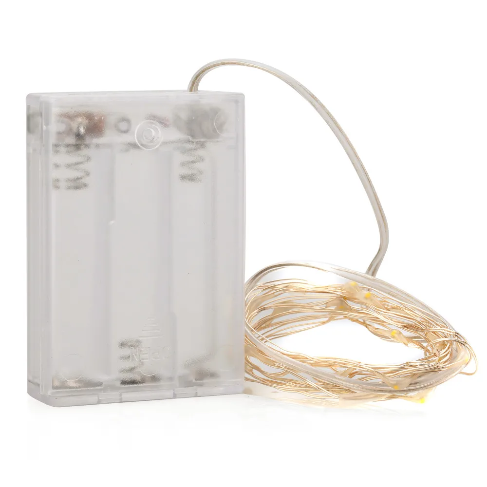 100 Pieces/Lot 2M/20 Lights Fantastic Xmas Light String Half Outdoor Dew-shaped Battery Powered LED String Light
100 Pieces/Lot 2M/20 Lights Fantastic Xmas Light String Half Outdoor Dew-shaped Battery Powered LED String Light